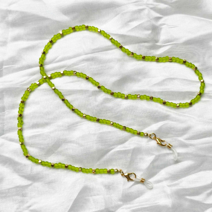 Fashionable Glasses Holder Chain Made of Colorful Beads Stornfield