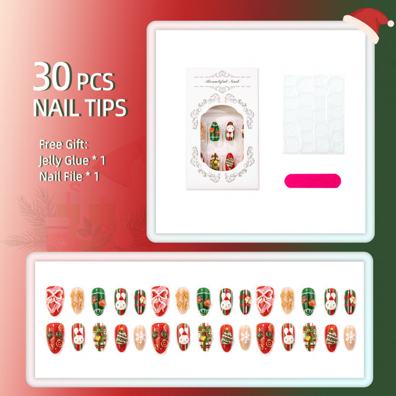 Festive Nail Art Press-On Sets