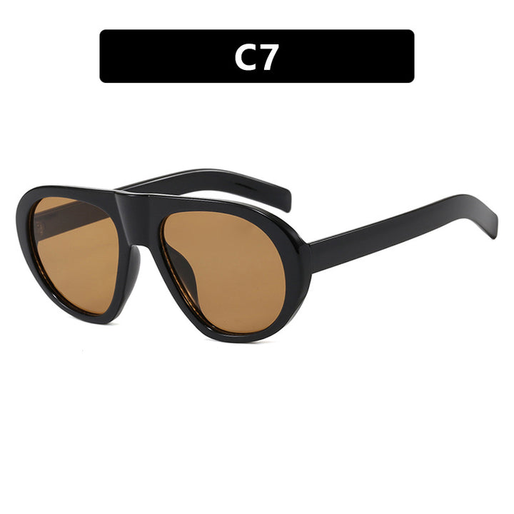 Women striking sunglasses with futuristic frame and sturdy design Stornfield