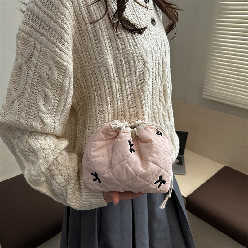 Quilted Drawstring Pouch Stornfield