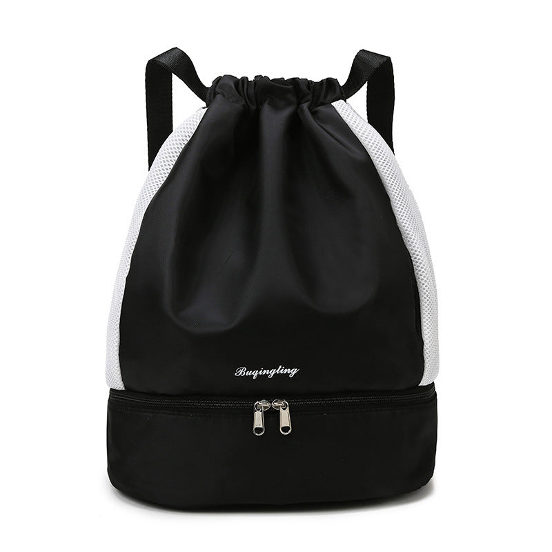 Mesh Drawstring Sports Backpack