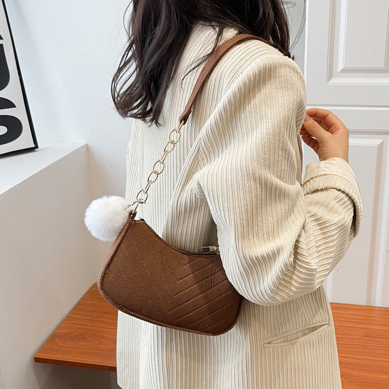 WoStylish Faux Fur Mini Handbag Stornfield