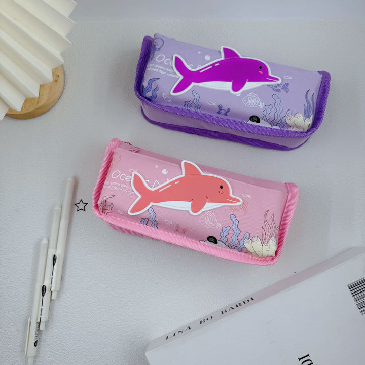 Cute Dolphin Design Pencil Case Stornfield