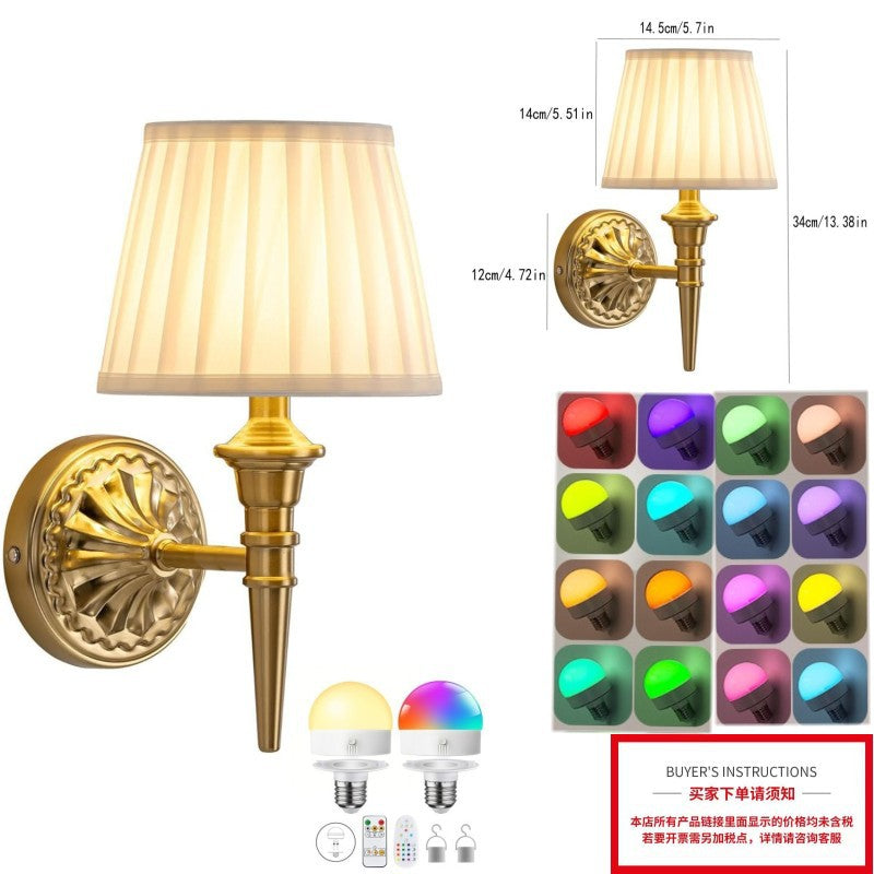 Elegant Wall Sconces with Remote Control