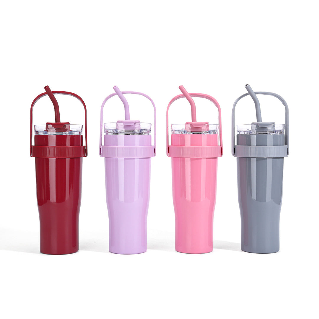 Women's drinking cup with straw Stornfield