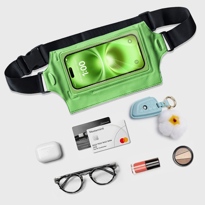 Running belt bag with waterproof phone holder Stornfield