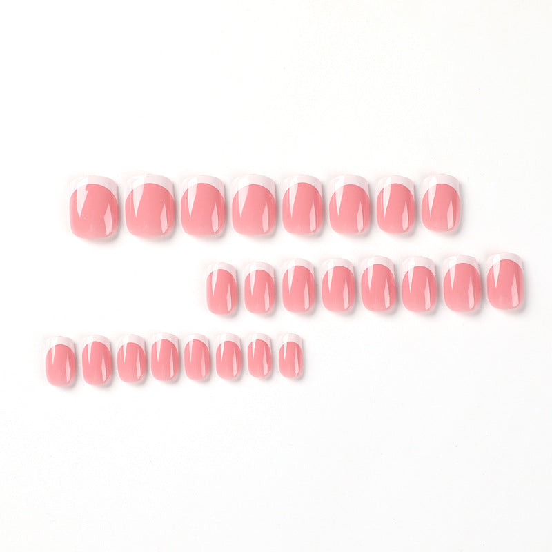 Elegant Nail Art with French Tip Design Stornfield