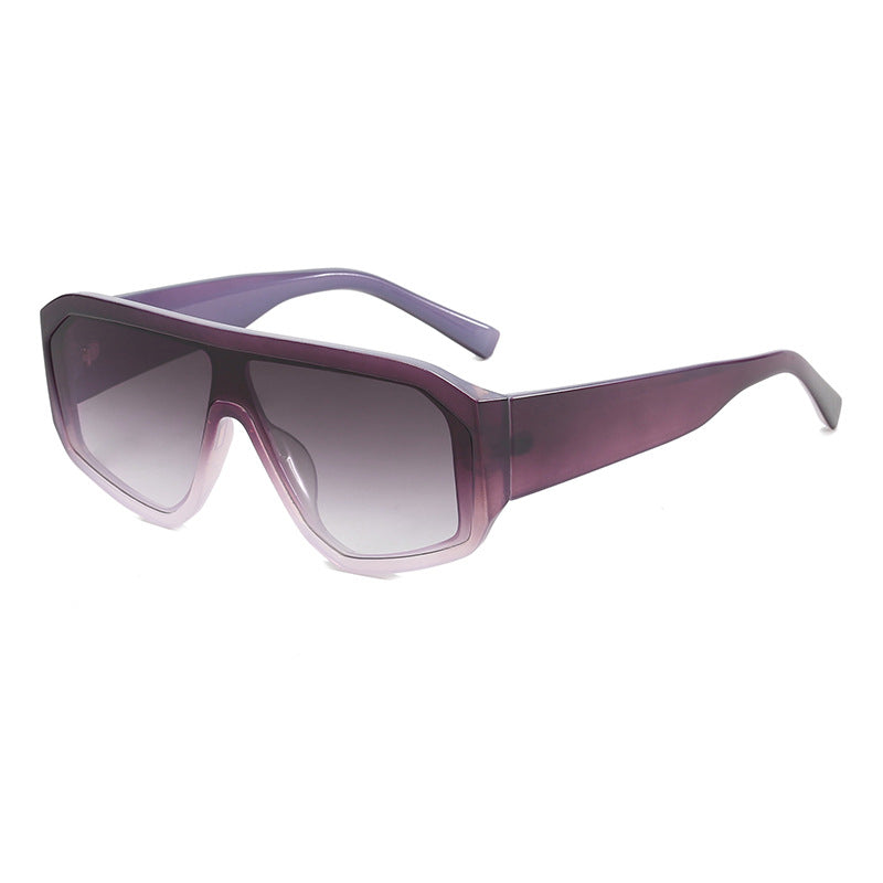 Women Fashionable Oversized Sunglasses in Futuristic Design Stornfield