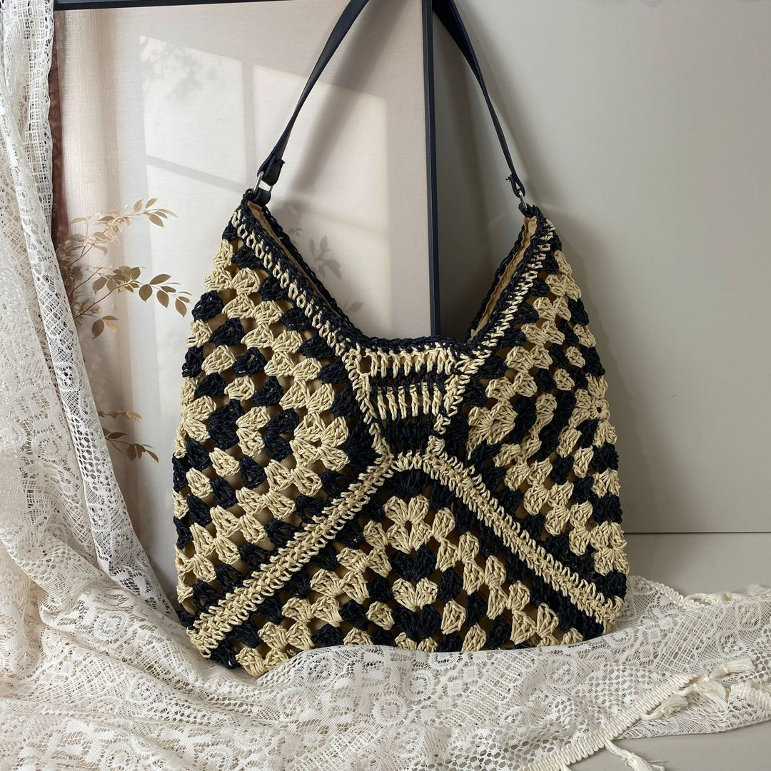 Hand-knotted beach bag Stornfield