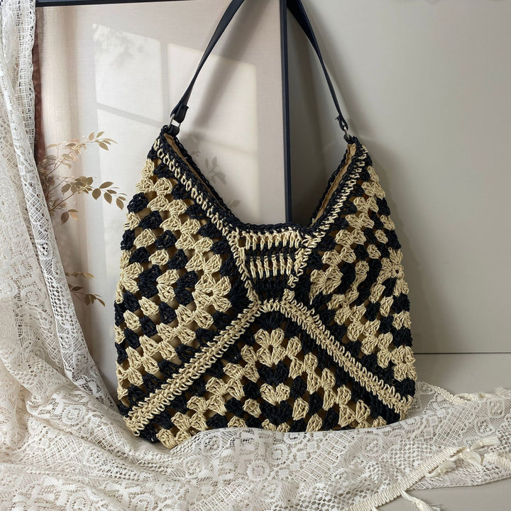 Hand-knotted beach bag Stornfield