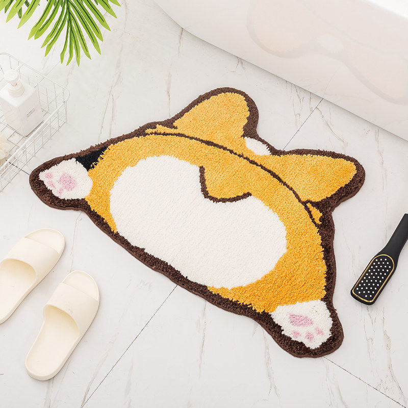 Cute Panda Shaped Bath Mat