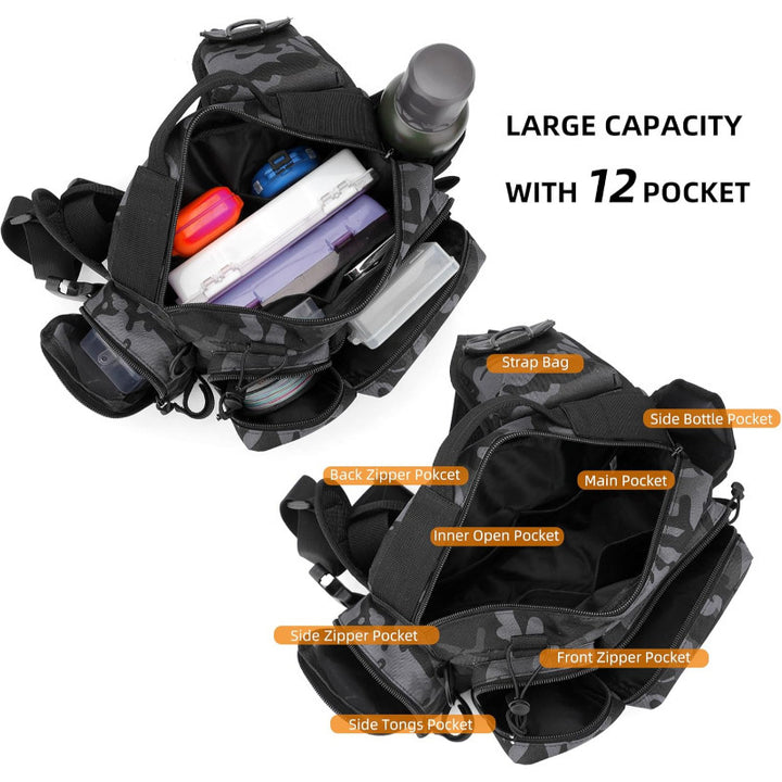 Tactical Fishing Sling Bag Stornfield