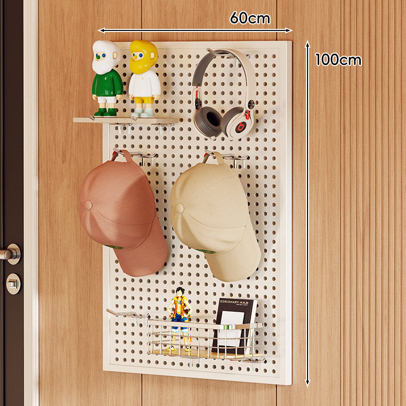 Wall-Mounted Pegboard Organizer