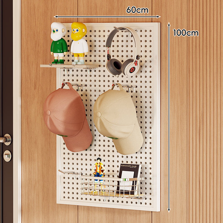 Wall-Mounted Pegboard Organizer