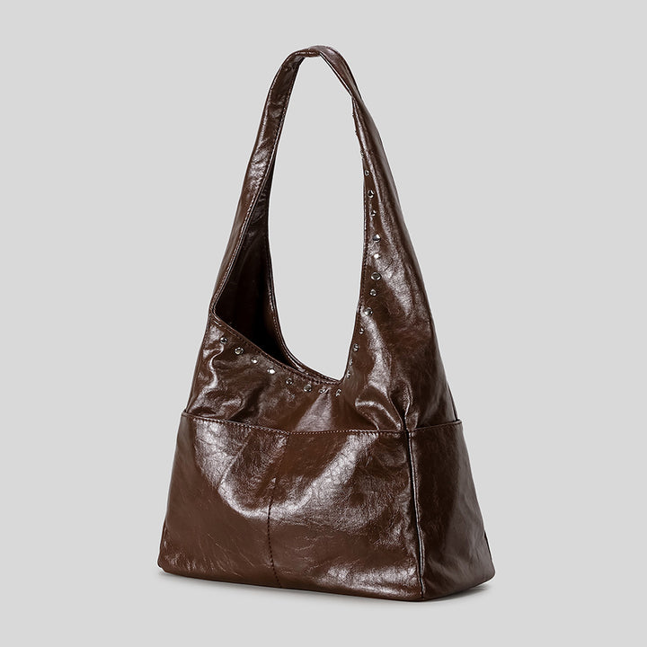 Sleek Multi-Pocket Tote Bag