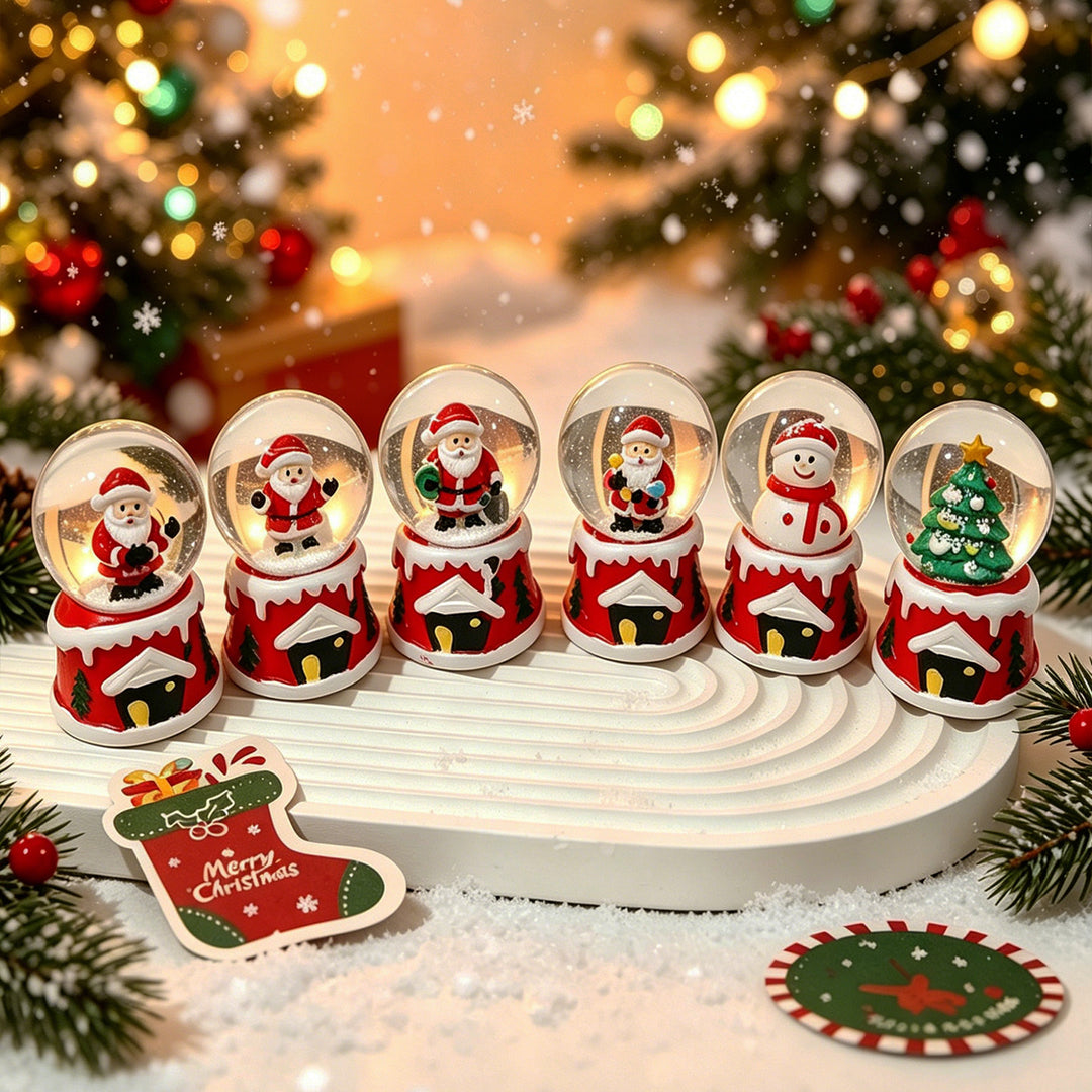 Magical Christmas Snow Globe Figures Stornfield