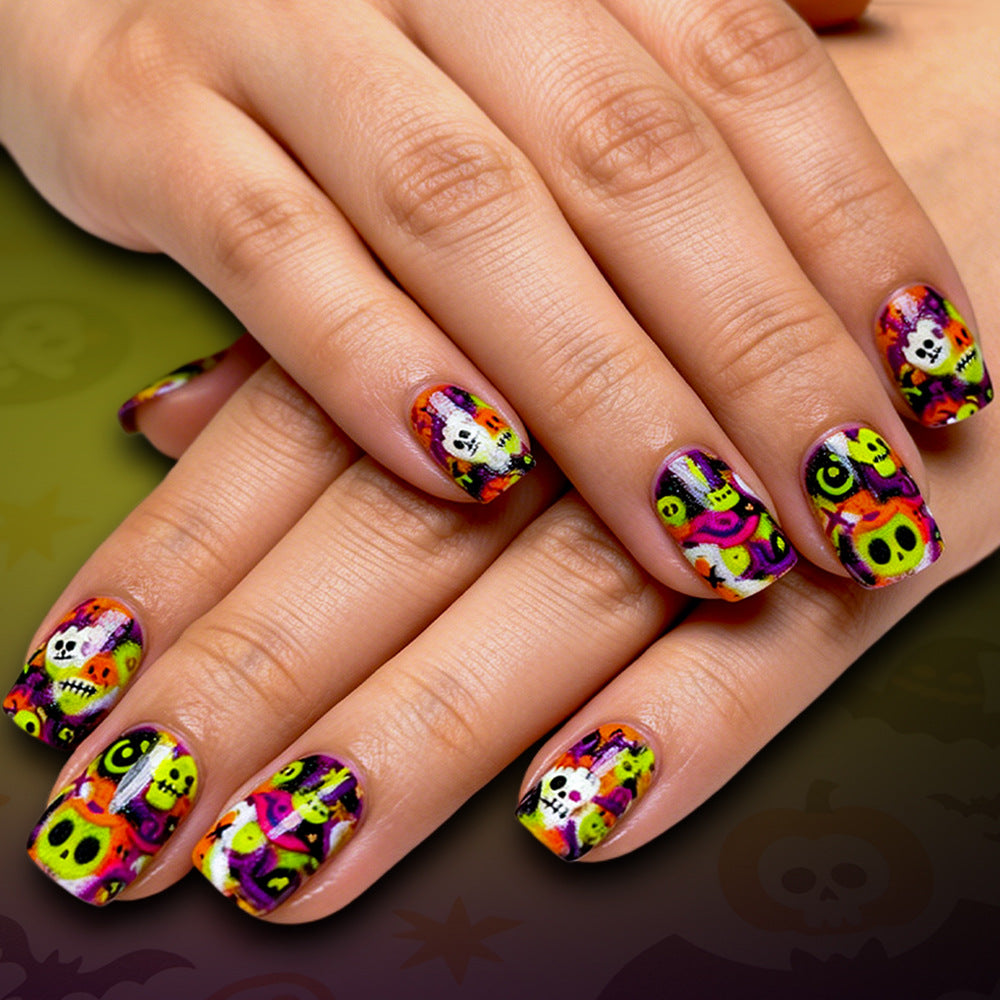 Themed Halloween Nail Art Set Stornfield