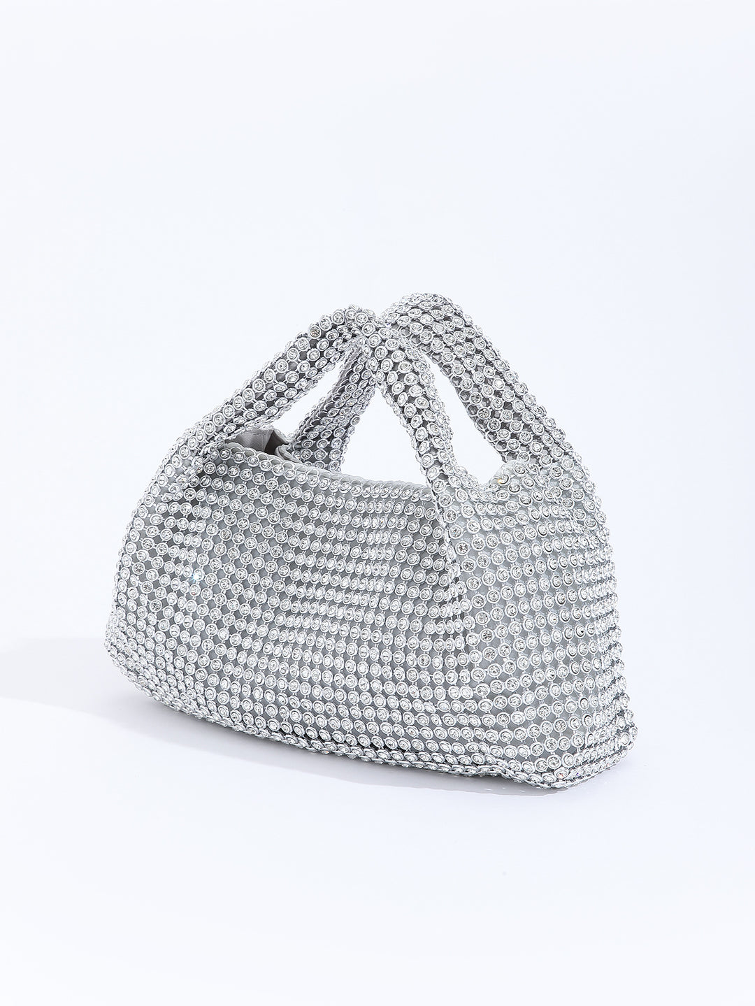 Crystal-Embellished Evening Handbag