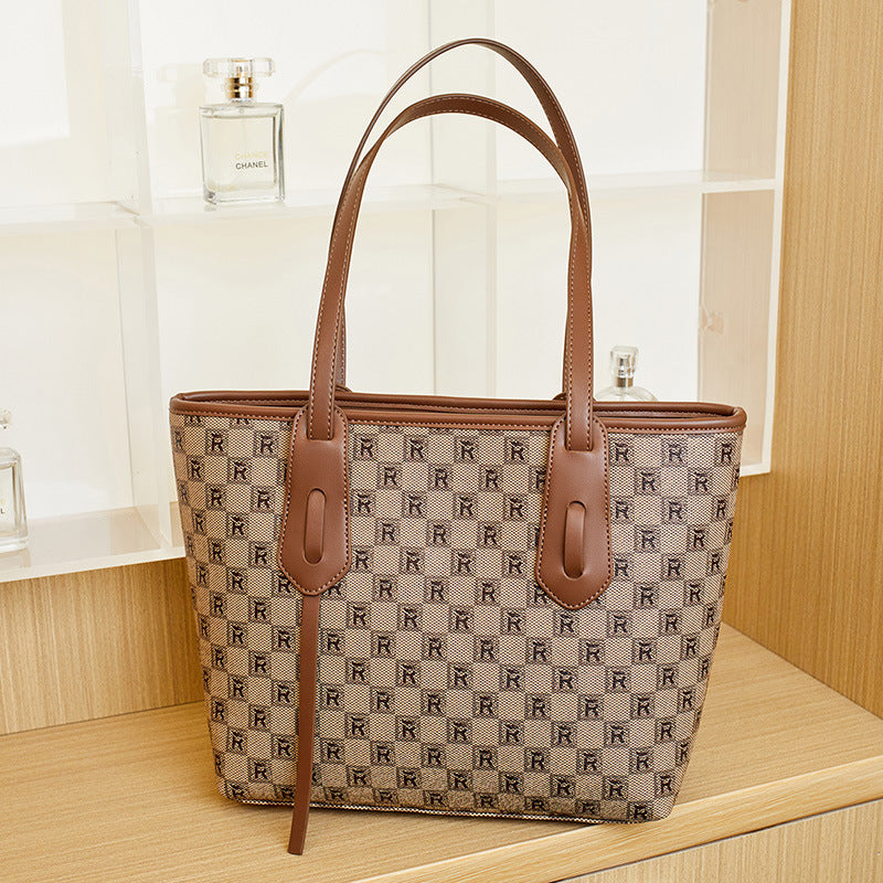 Stylish Patterned Tote Bag