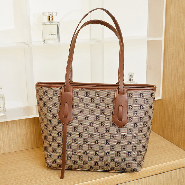Stylish Patterned Tote Bag
