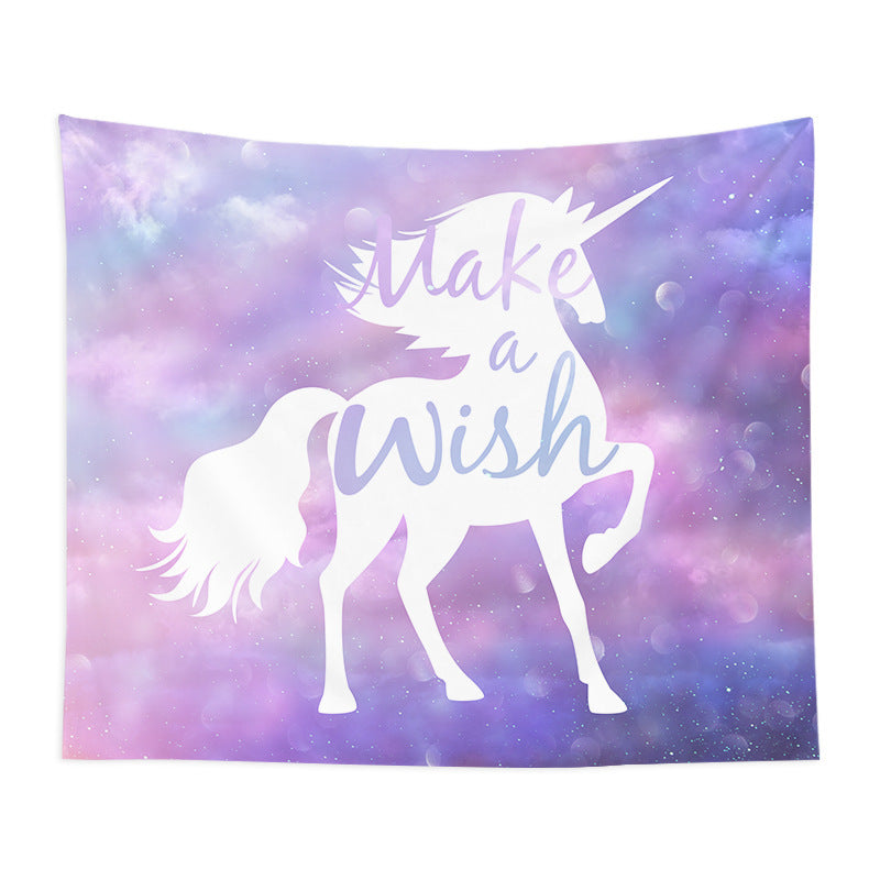 Bohemian Watercolor Dreamcatcher Wall Tapestry