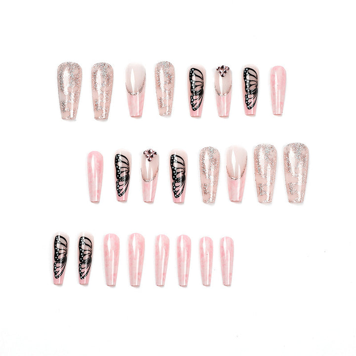 Artistic Acrylic Nail Set Stornfield