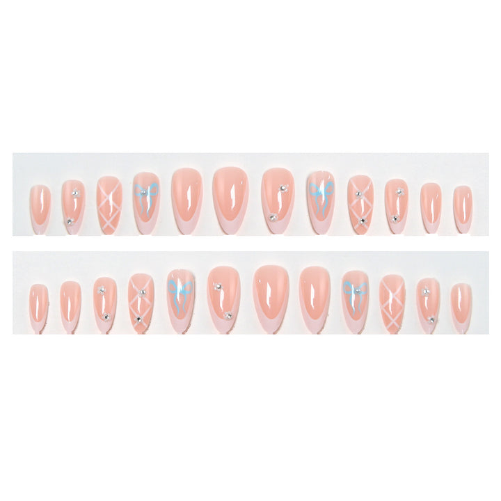Elegant artificial nails with floral and decorative details Stornfield