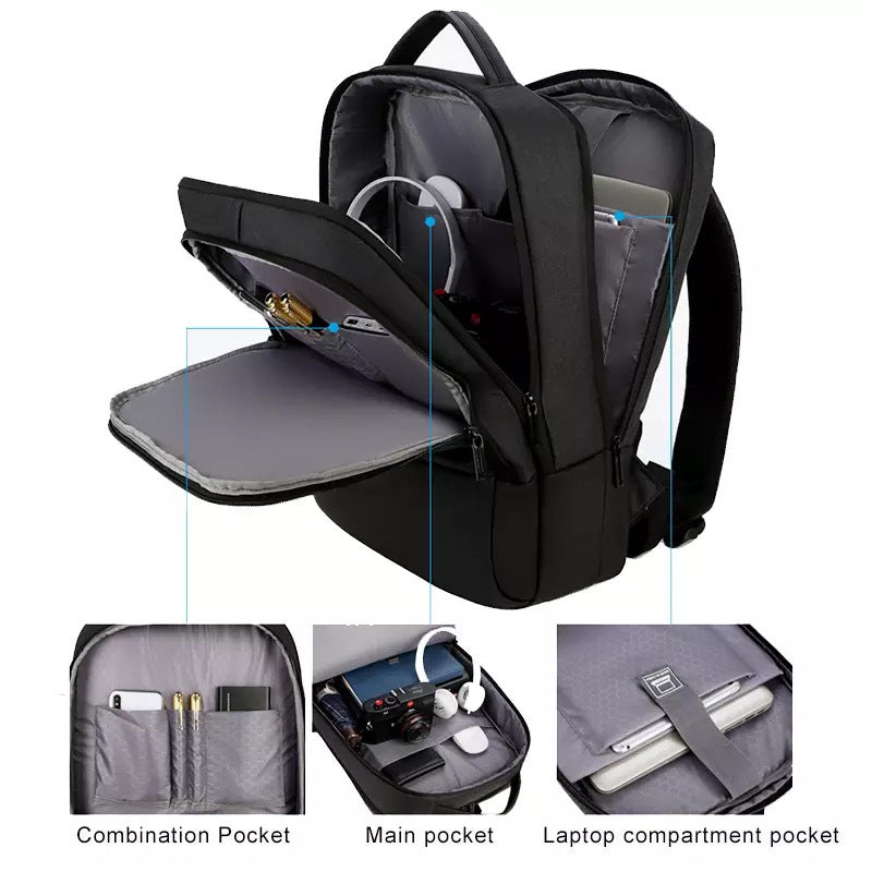 Eleganter Business Backpack with Reinforced Protection System Stornfield