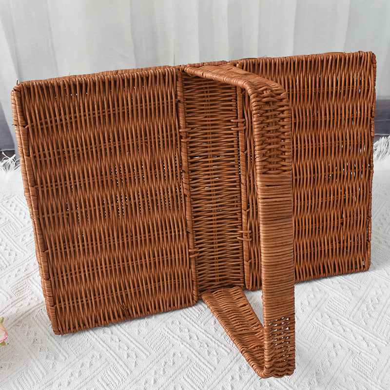 Handcrafted Woven Picnic Storage Basket Stornfield