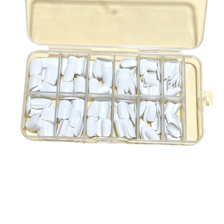 Premium White Press-On Nail Tips Stornfield