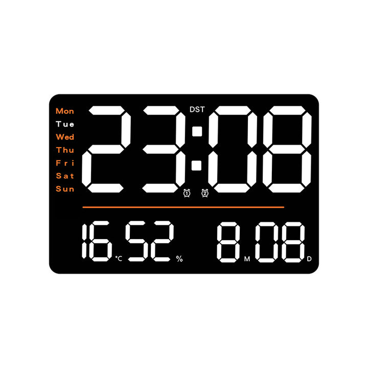 Digital Alarm Clock with Multifunction Temperature and Day of the Week Display Stornfield