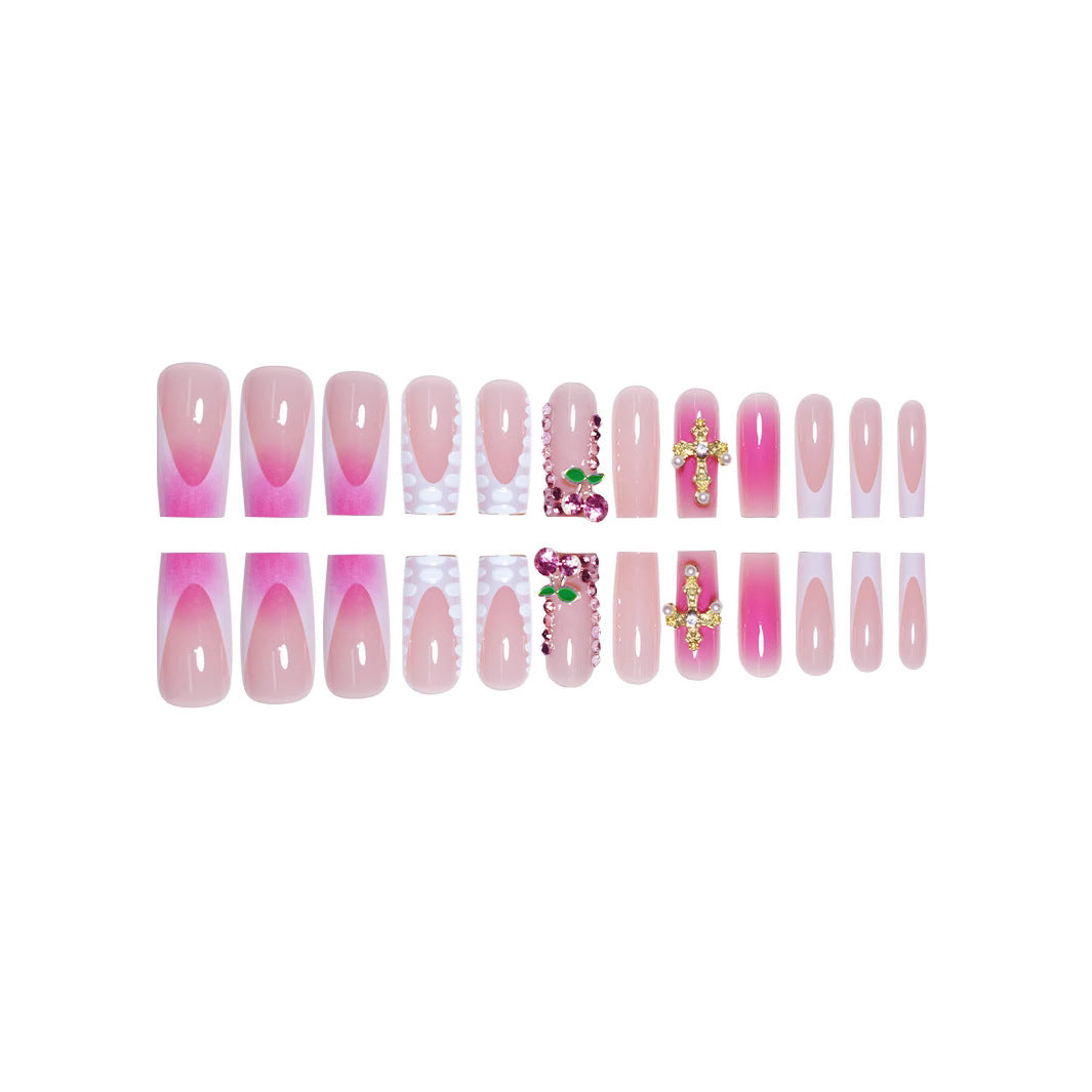 Glamorous Rhinestone-Embellished Nail Art Extensions Stornfield