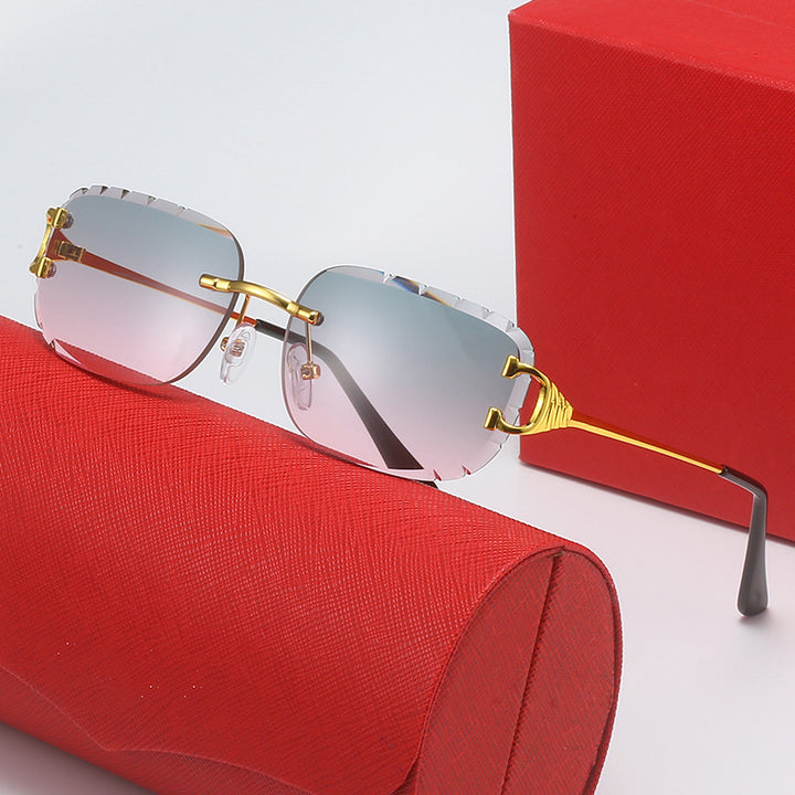 Ladies Designer Sunglasses with uniquely shaped frame and UV protection Stornfield