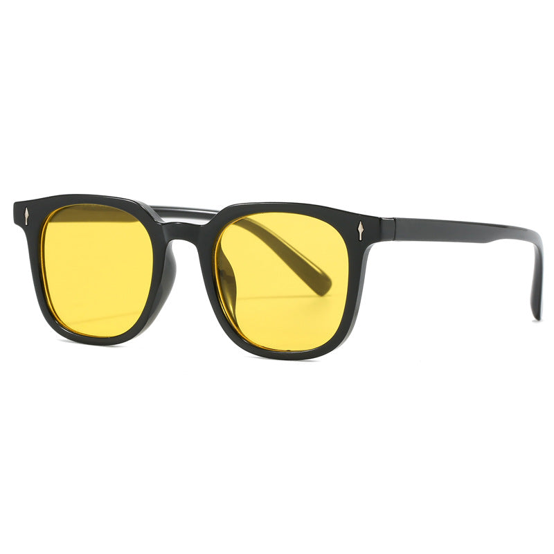Women's fashionable square sunglasses with durable plastic frame Stornfield
