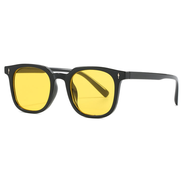 Women's fashionable square sunglasses with durable plastic frame Stornfield