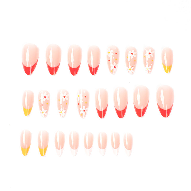 Creative art nails with floral accents Stornfield