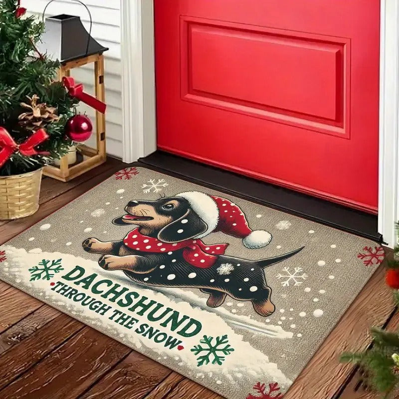 Holiday-Themed Decorative Floor Mat Stornfield