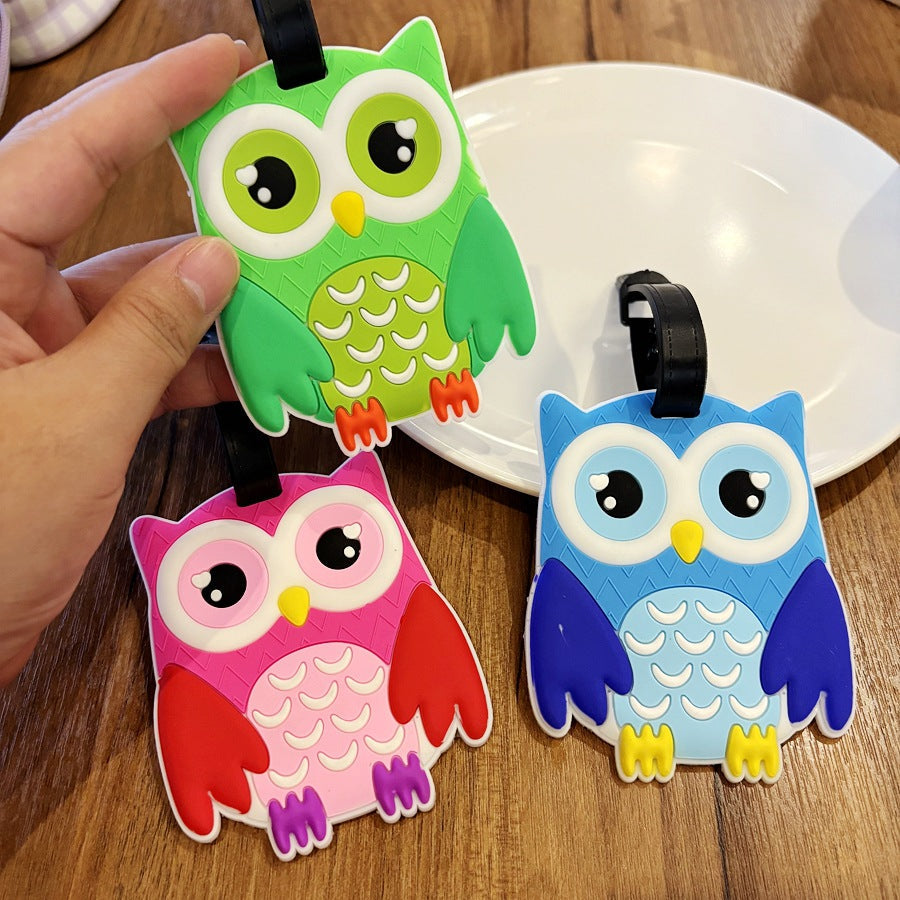 Cute Owl-Shaped Luggage Tag Stornfield