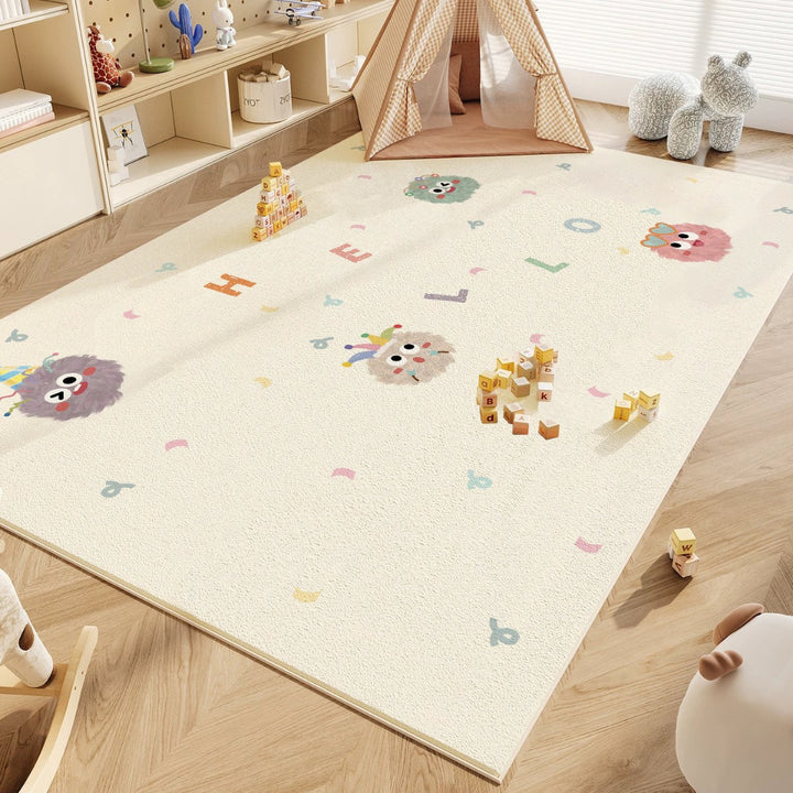 Fun Cartoon Play Area Rug