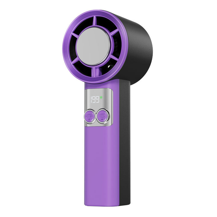 Women Portable Handheld Air Cooler with Temperature Display Stornfield