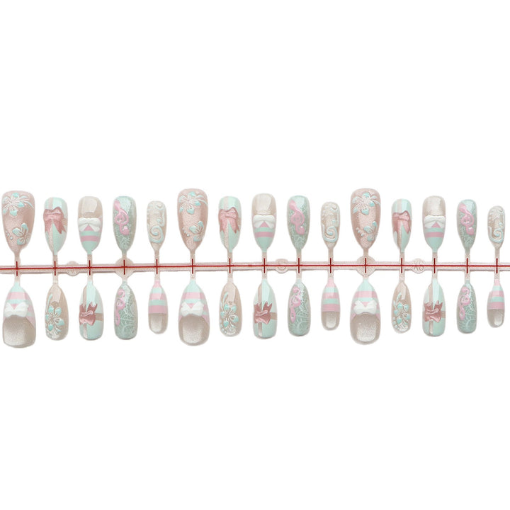 Themed Press-On Nail Art Set Stornfield