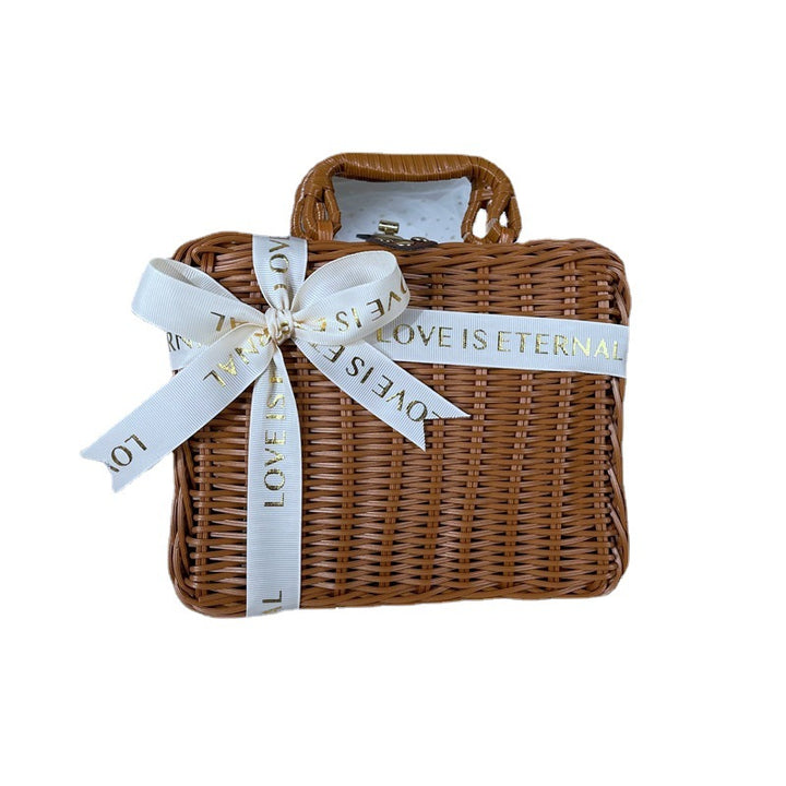 Women classic rattan handbag Stornfield