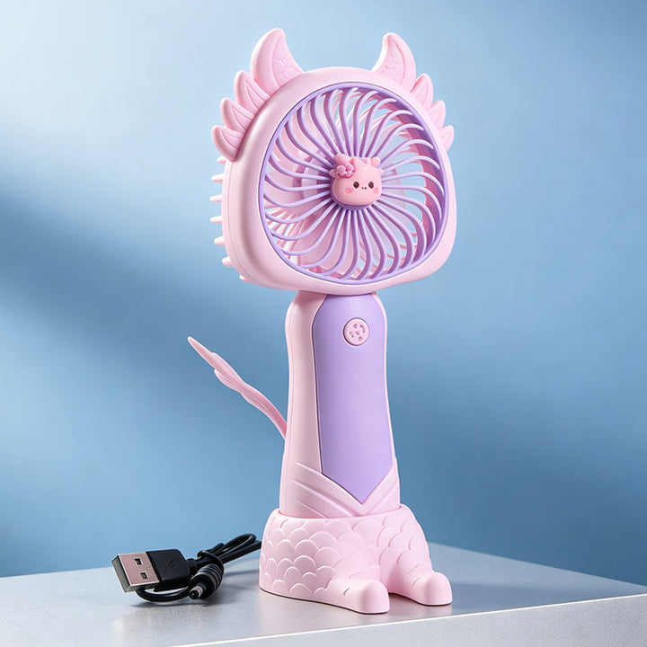 Women Portable Handheld Fan in Animal Design Stornfield