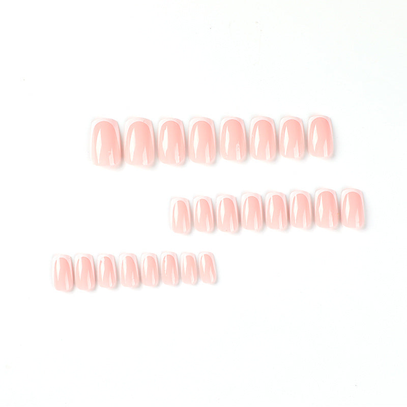 Acrylic nails with elegant French tip Stornfield