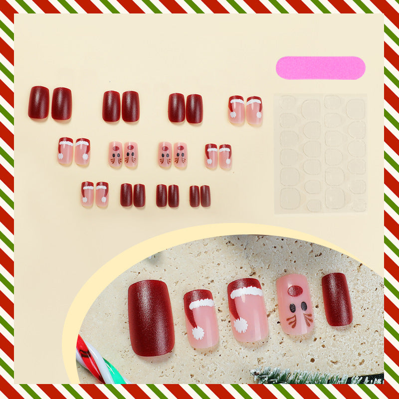 Creative Christmas Art Nail Set with Festive Designs Stornfield 1789119116
