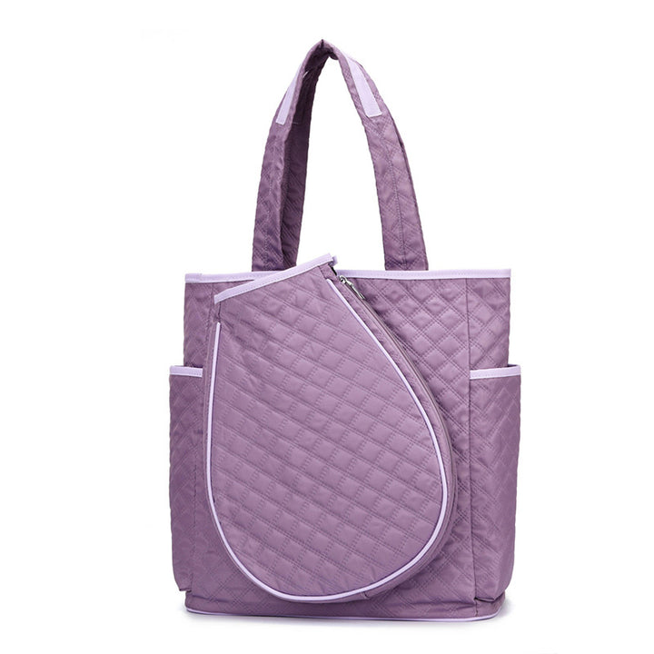 Quilted Multi-Pocket Tote Bag Stornfield