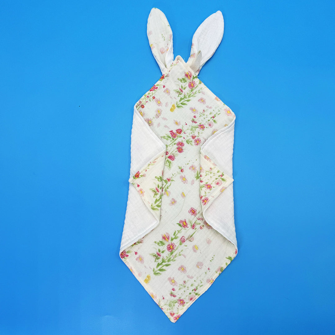 Floral Print Muslin Baby Bib Stornfield