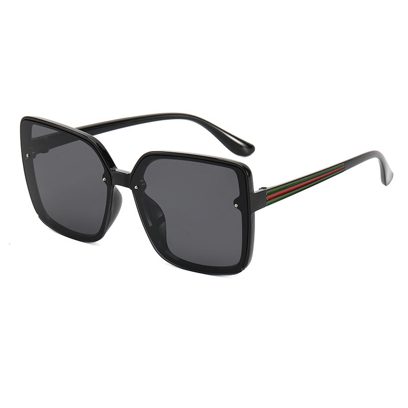 Women's Oversized Square Sunglasses with Contrasting Frame Stornfield