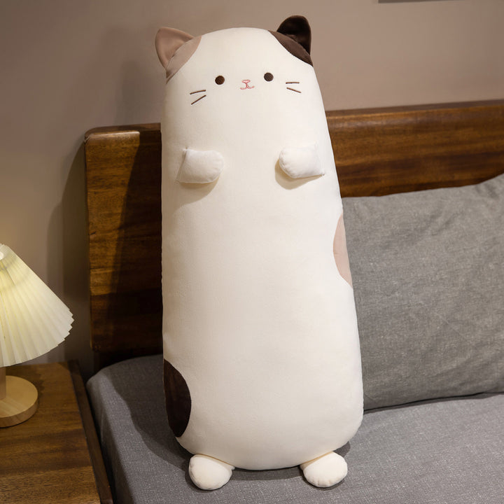 Cuddly large pillow with cute cat design Stornfield
