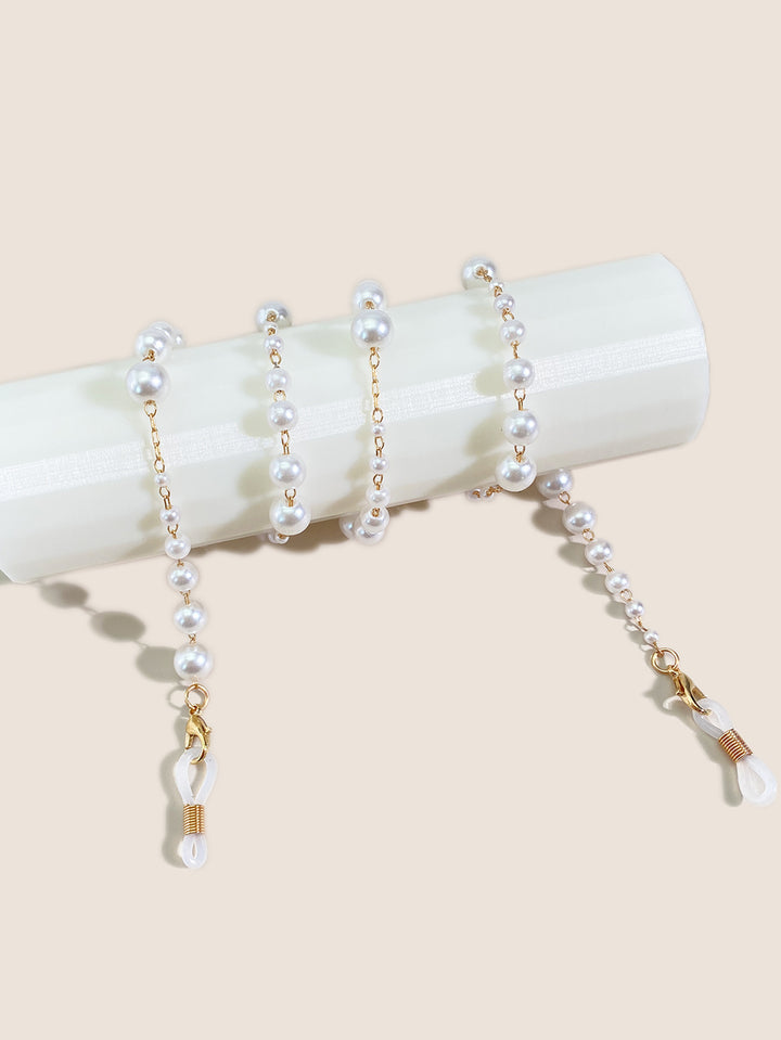 Pearl-Accented Eyewear Chain Stornfield